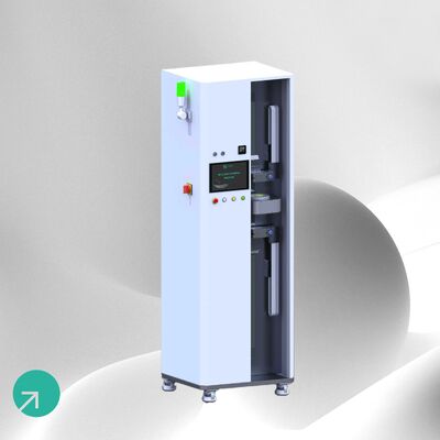 Balloon Tubing Pre-Stretching Machine with Radial Compression Heating for 9 mm Diameter Tubing and 20-25 Seconds Cycle Time